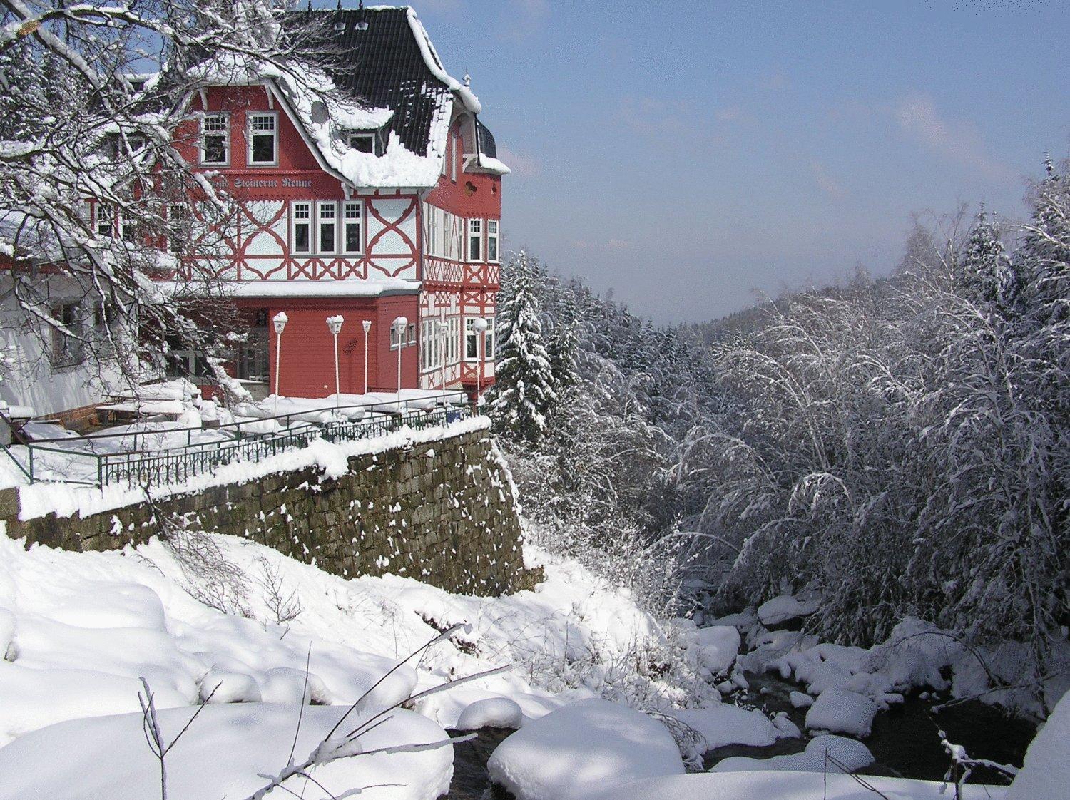 Waldgasthaus & Berghotel Steinerne Renne Вернигероде Экстерьер фото